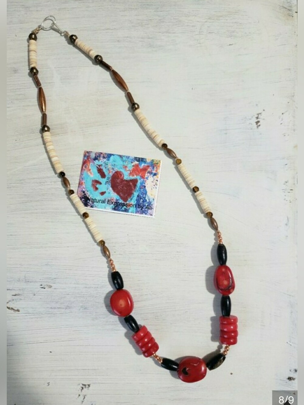 Unique Natural Elements Ali Necklace